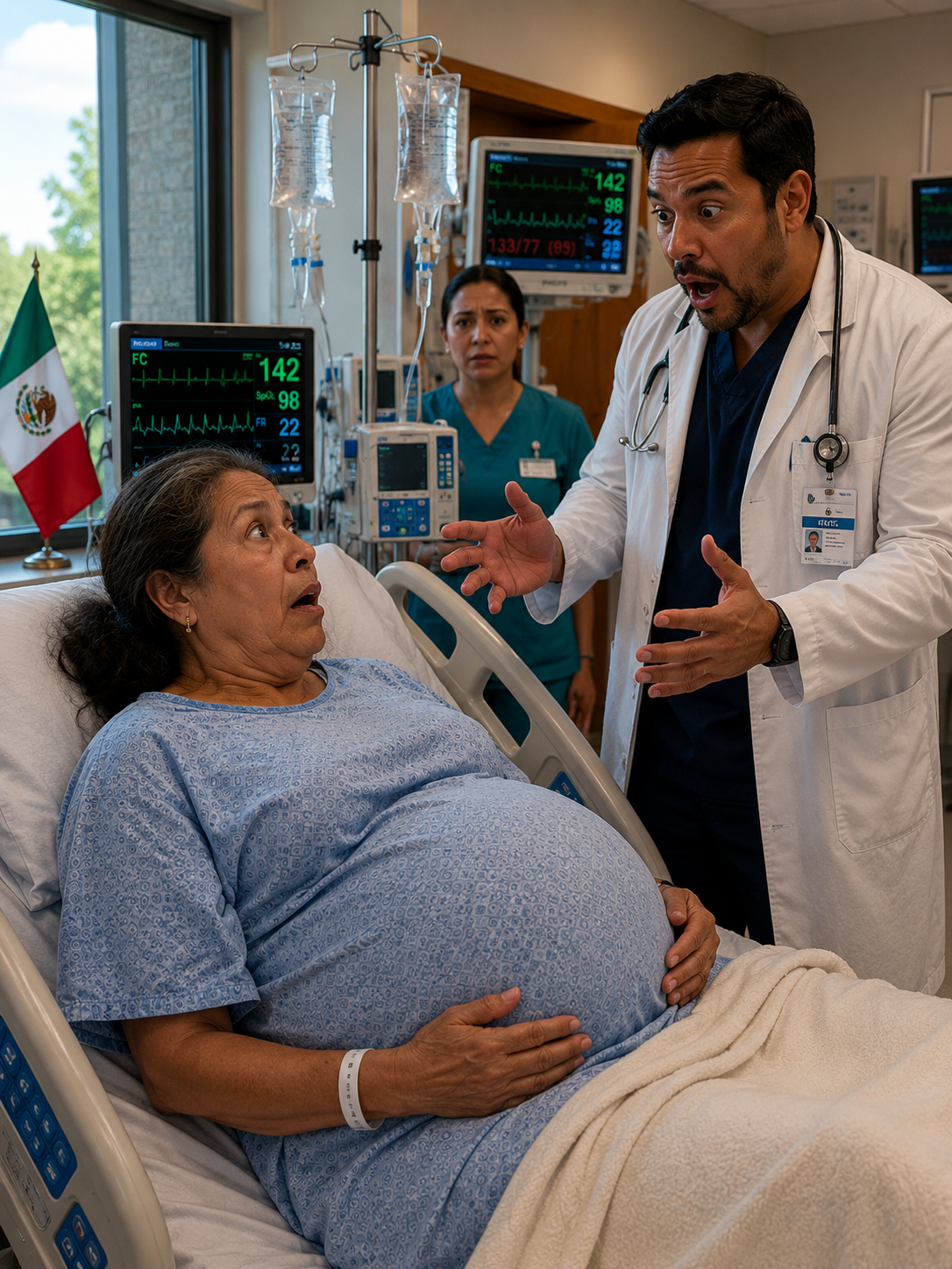 Una mujer de 65 años se quedó atónita al descubrir que estaba embarazada, pero cuando llegó el momento del parto, el examen médico reveló algo que dejó a todos en estado de shock.