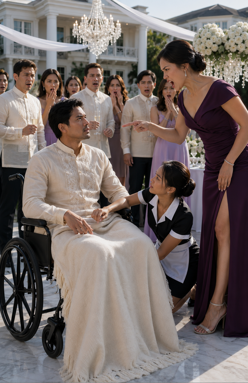 Nagkunwari akong naparalisa ng aksidente kaya tahimik lang akong nakaupo sa aking wheelchair habang pinagtatawanan ako ng aking fiancée sa harap ng lahat.