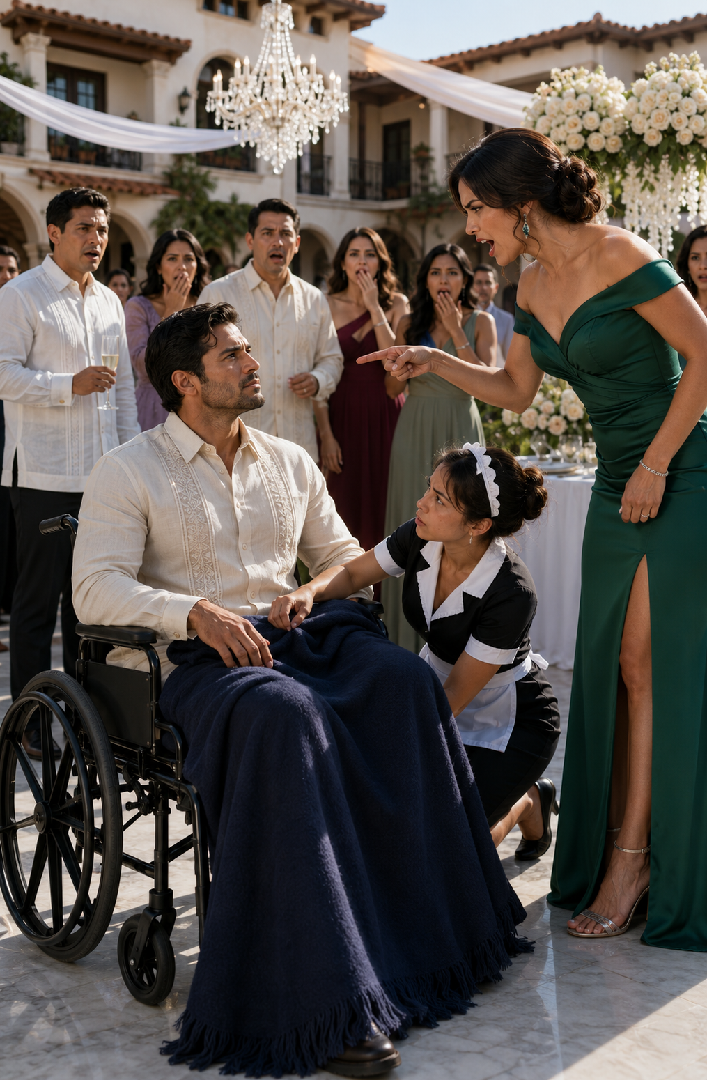 Fingí que el accidente me había dejado sin poder mover las piernas. Permanecí en silencio, sentado en mi silla de ruedas, mientras mi prometida se burlaba de mí delante de todos.