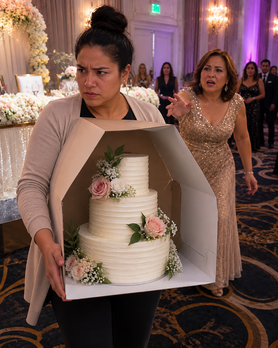 IPINILIT NG TIYA KO NA LIBRE KONG GAWIN ANG WEDDING CAKE NG ANAK NIYA DAHIL “PAMILYA NAMAN KAMI.” PAGDATING KO SA RESEPSIYON, NADISKUBRE KO KUNG SAAN NILA PINAUPO ANG NANAY KO