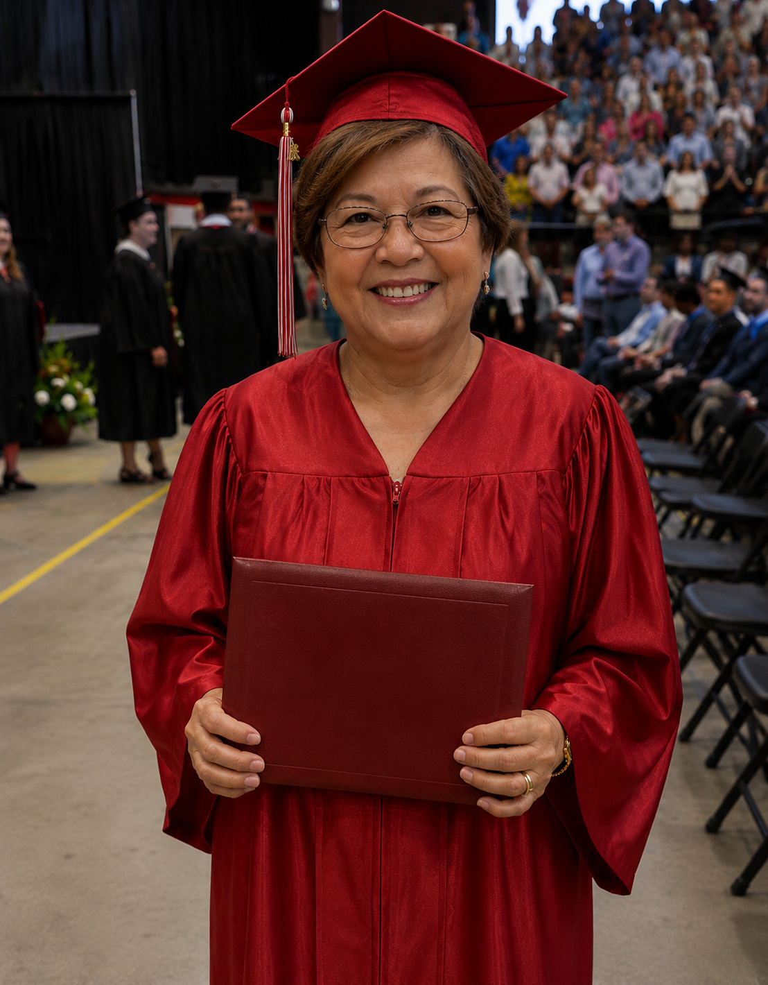 Hindi Dumalo ang Pamilya Ko sa Graduation Ko sa Kolehiyo Dahil Nahiya Sila sa Edad Ko – Pagkatapos ay Dinala Ako ng Isang Propesor sa Entablado at Nanginig ang mga Tuhod Ko sa Ginawa Niya