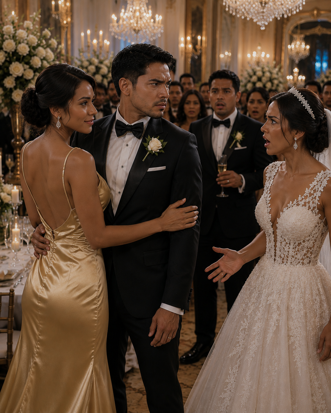 Inimbitahan ako ng aking ex-husband sa kanyang kasal para makita akong mag-isa, kaya kumuha ako ng aktor bilang date... pero nang makita siya ng bride kasama ko, namutla ang kanyang mukha