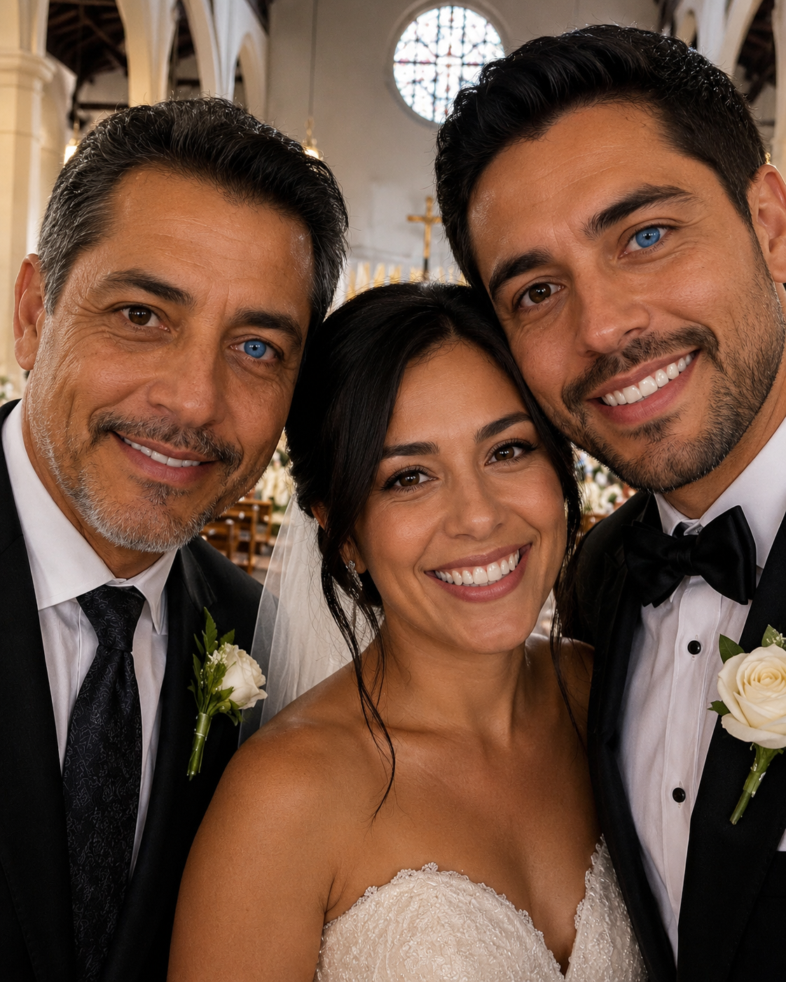 Le presenté a mi padre a mi prometido en la boda; en cuanto vio su cara, palideció y dijo: "¿Cómo puedes ser tú? ¡Estaba seguro de que habías desaparecido hace 30 años!".