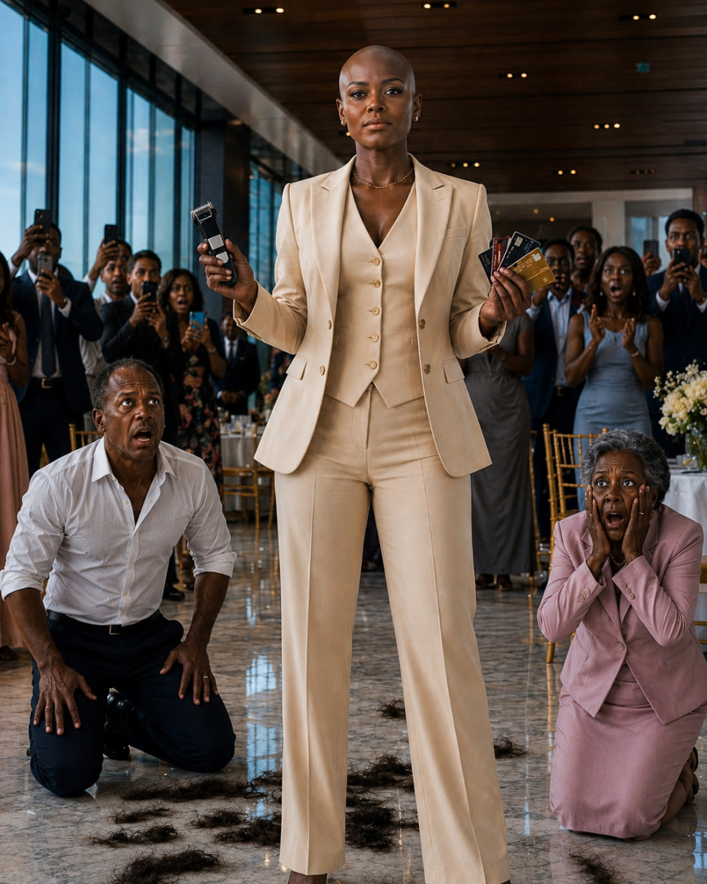 The night I was appointed director, my mother-in-law came into my room and cut my hair while I was sleeping; when I asked my husband for help, he just said, “Hair grows back, learn your place,” and I understood who was living off me…