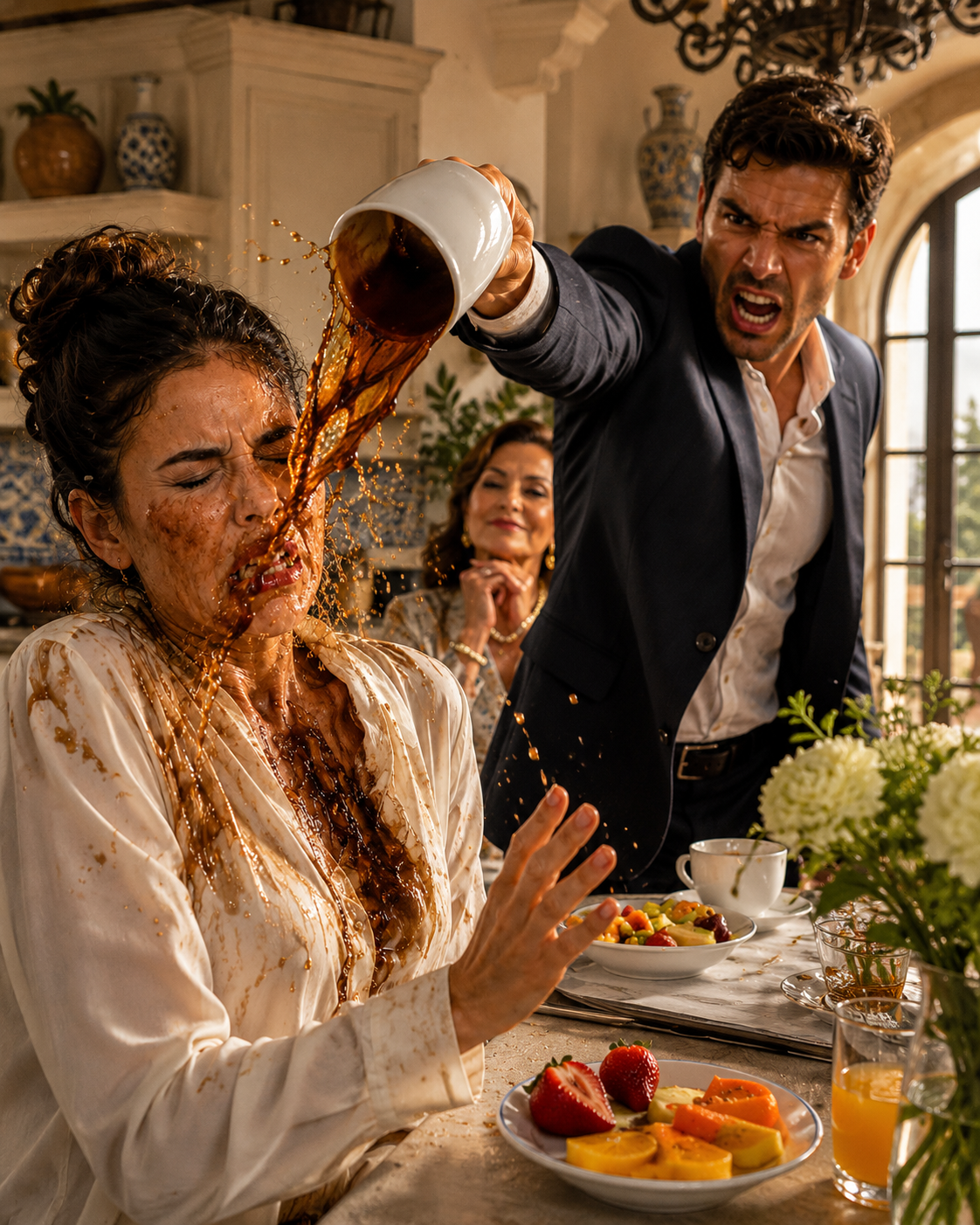 —El desayuno se ha retrasado —gruñó mi marido antes de derramarme café hirviendo en la mano. Contuve un grito mientras su madre se reía. —Aprende cuál es tu lugar —dijo. Los miré, sonreí a pesar del dolor y salí sin decir palabra. Por la tarde, todas sus tarjetas de crédito fueron rechazadas. Habían vivido durante años de la cuenta de la empresa a mi nombre, y congelarla era solo lo primero que había planeado.