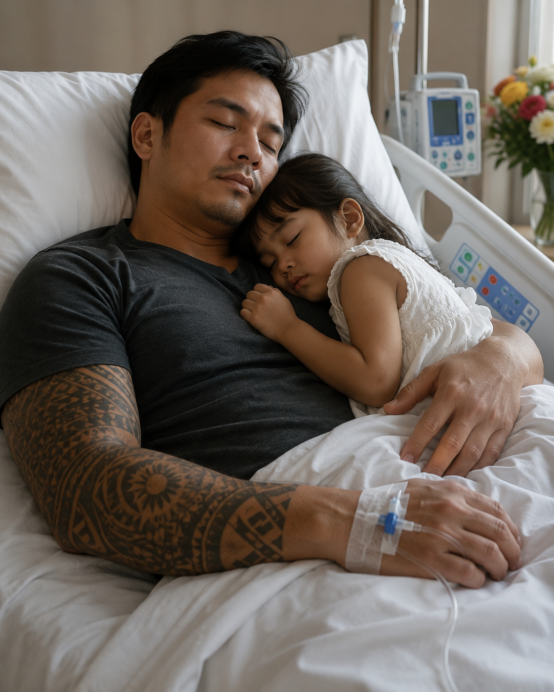 Inihiga ko ang aking nilalagnat na anak na babae sa dibdib ng isang boss ng mafia na patay na ang utak para patahimikin siya – pagkatapos ay idinilat niya ang kanyang mga mata at hiniling sa kanya