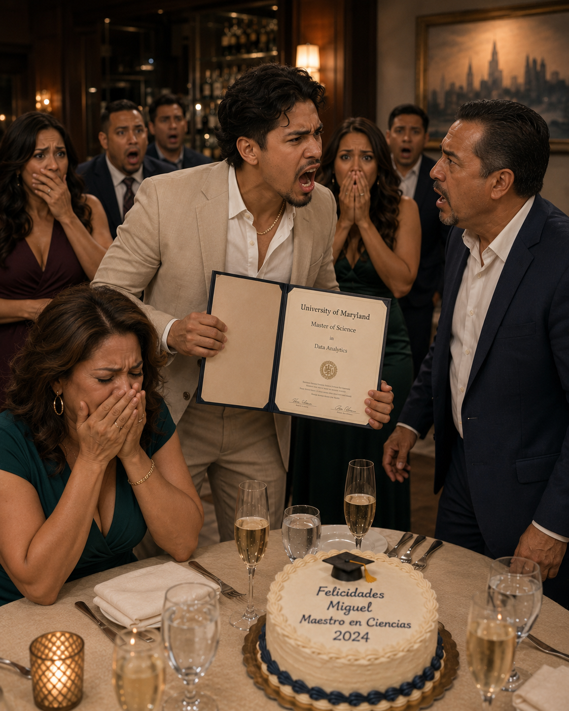 Durante veinte años, crié al hijo ilegítimo de mi esposo como si fuera mío. El día que recibió su maestría, mi esposo se puso de pie frente a todos y dijo: «¡Gracias por cuidar del hijo de mi amante!».
