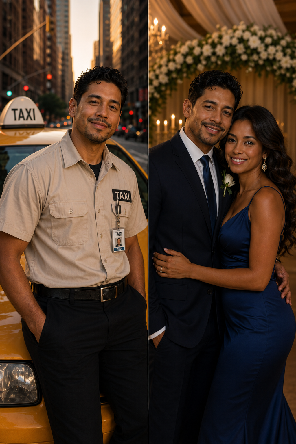 Me casé con mi taxista solo para molestar a mi ex. Al día siguiente, me mostró una foto que lo cambió todo.