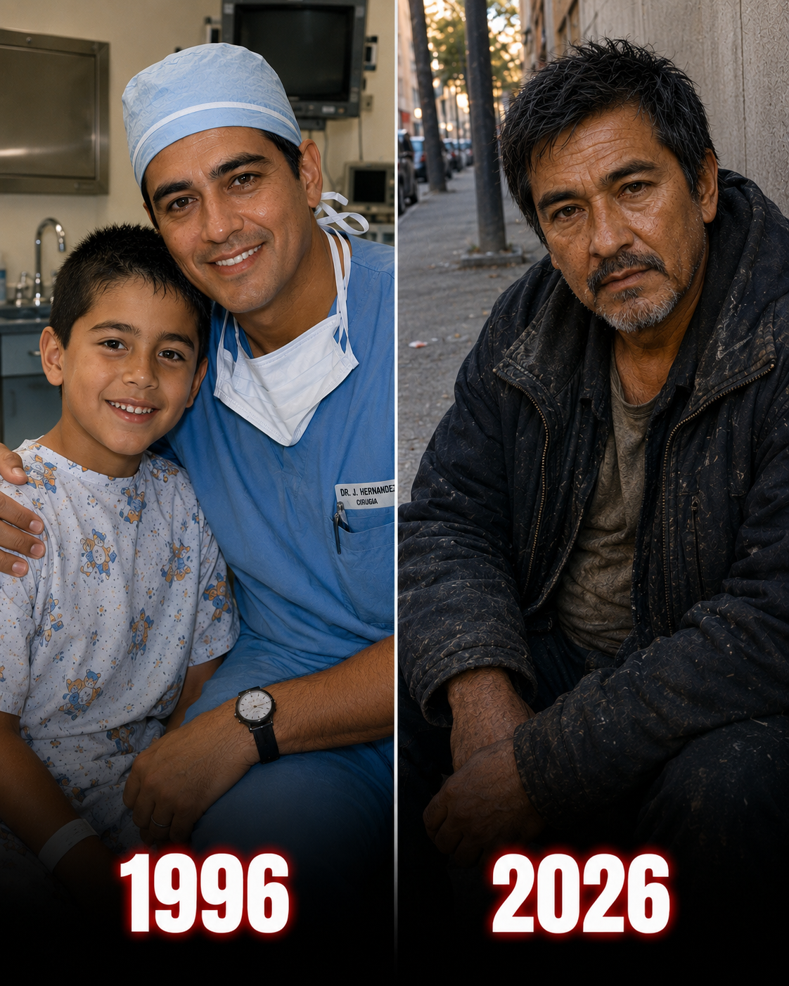 Un médico me salvó la vida hace 30 años cuando todos estaban seguros de que no sobreviviría. Ayer, me lo encontré de nuevo y le cambié la vida.