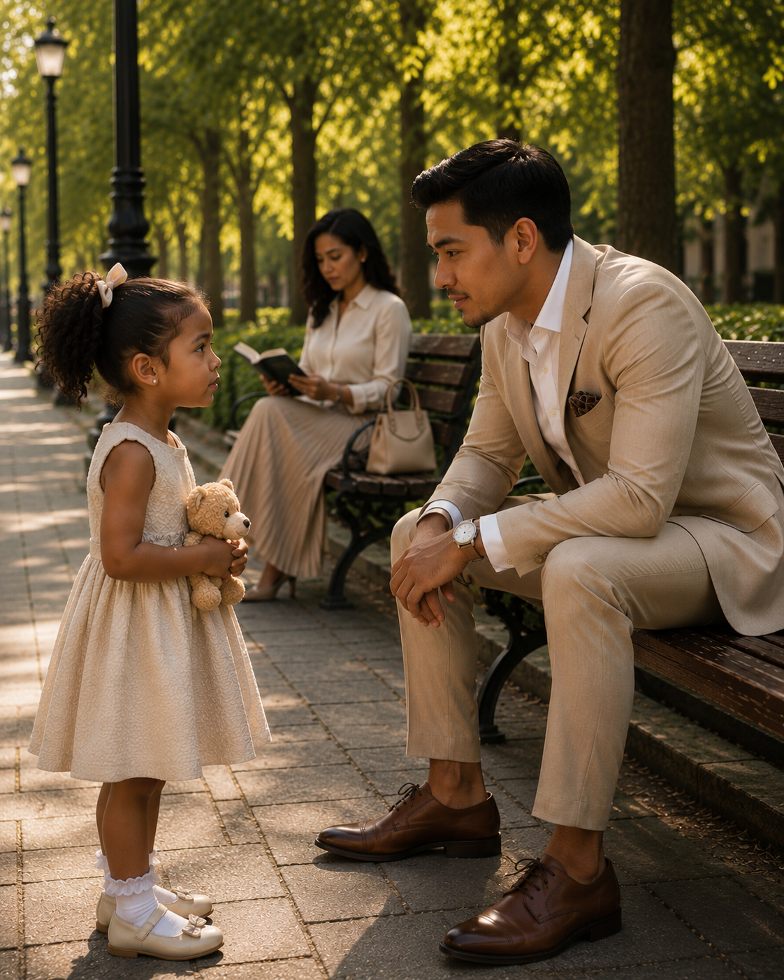 "Ginoo… May Asawa Ka Na Ba?" Tanong ng Isang 6-Taong-gulang na Batang Babae na Nagpalungkot sa Isang Malungkot na Milyonaryo sa Gitna ng Central Park
