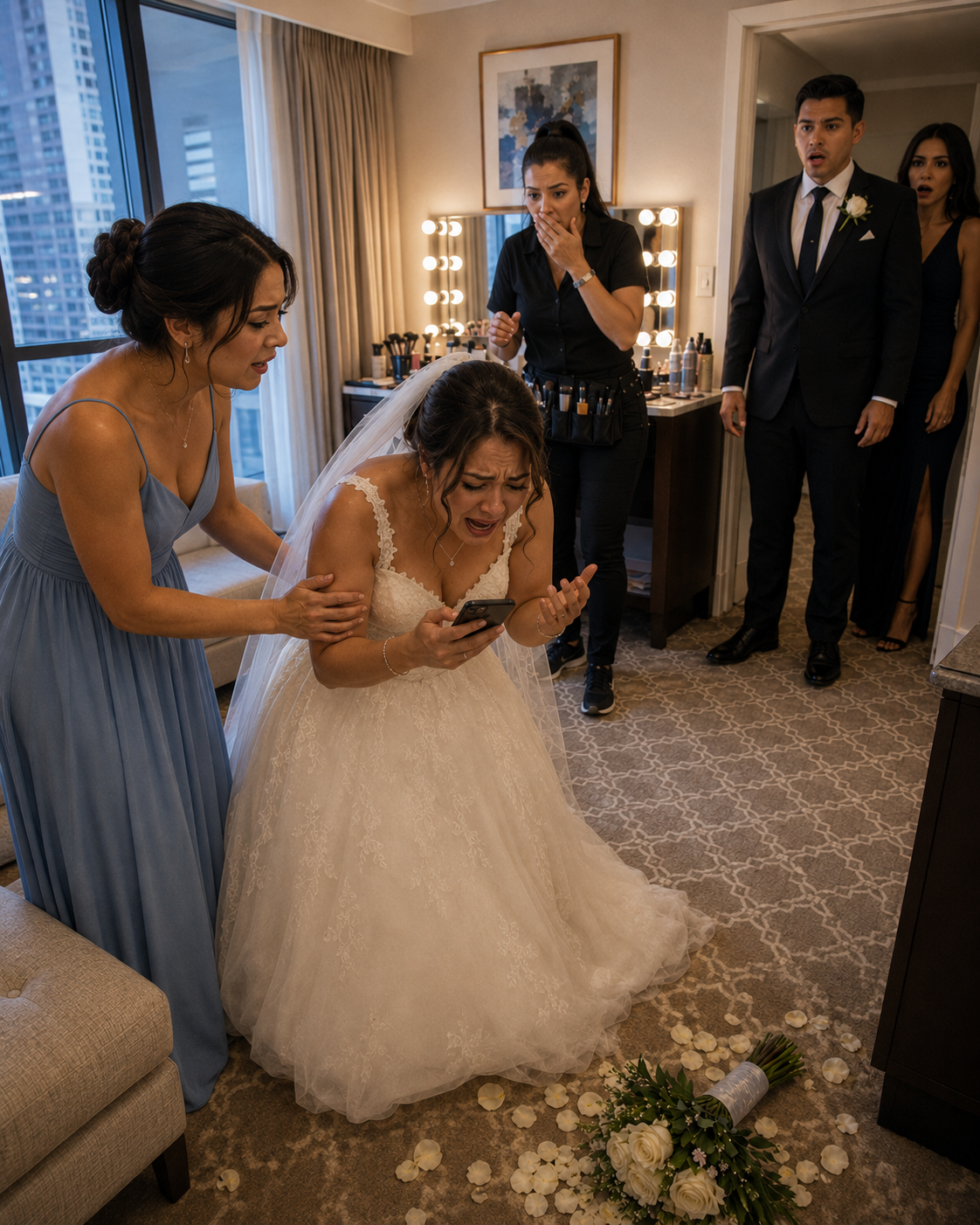 Su familia no asistió a su boda y luego se enteró de quién pagaba sus cuentas.