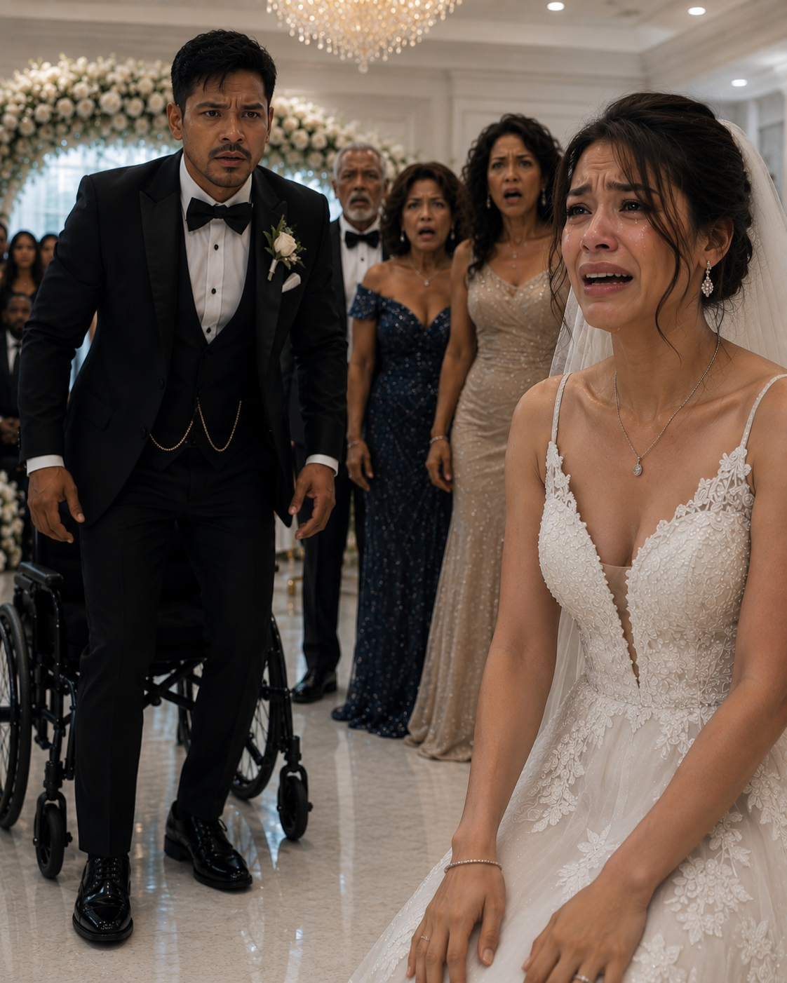Tumawa nang malakas ang mga magulang ko at ang nakababatang kapatid ko sa kasal ko. "Siyempre, isang pilay lang ang magpapakasal sa isang bigong tulad niya,"