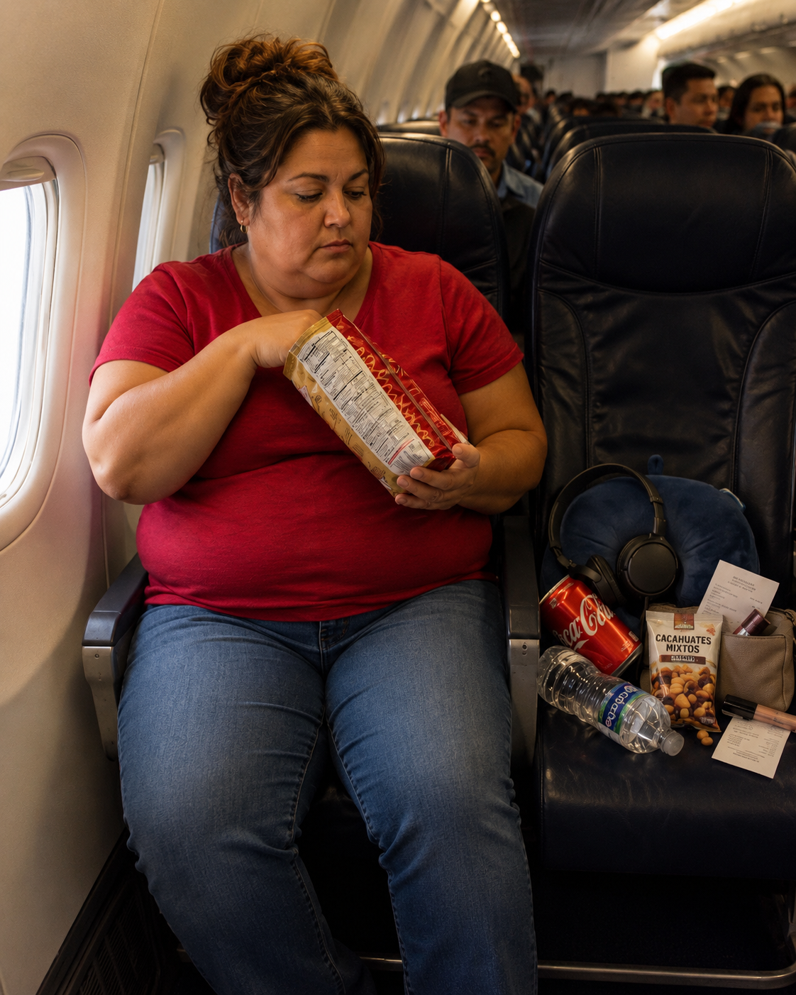 Una mujer maleducada ocupó el asiento de ventanilla que había pagado para mi hija de 6 años con autismo, así que el piloto le dio una lección que jamás olvidaría.