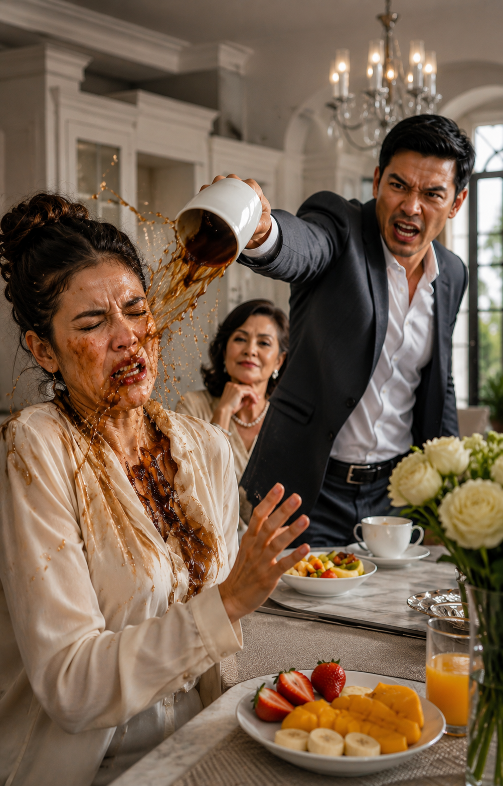 “Gabi na ang almusal,” singhal ng aking asawa bago binuhusan ng mainit na kape ang aking kamay. Kinagat ko ang isang sigaw habang tumatawa ang kanyang ina. “Alamin ang iyong lugar,” sabi niya. Tiningnan ko sila, ngumiti sa kabila ng sakit, at lumabas nang walang imik. Pagsapit ng hapon, lahat ng credit card na pagmamay-ari nila ay tinanggihan. Gumugol sila ng mga taon sa pamumuhay gamit ang account ng kumpanya sa aking pangalan—ngunit ang pagyeyelo nito ang una kong plinano.