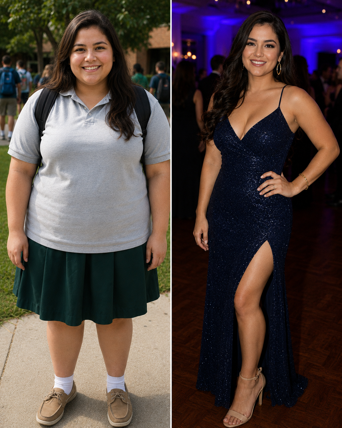 Tras perder 68 kilos, fui a mi reunión de exalumnos de la preparatoria, diez años después de graduarme. La reacción de la reina del baile al verme fue algo que jamás olvidaré.