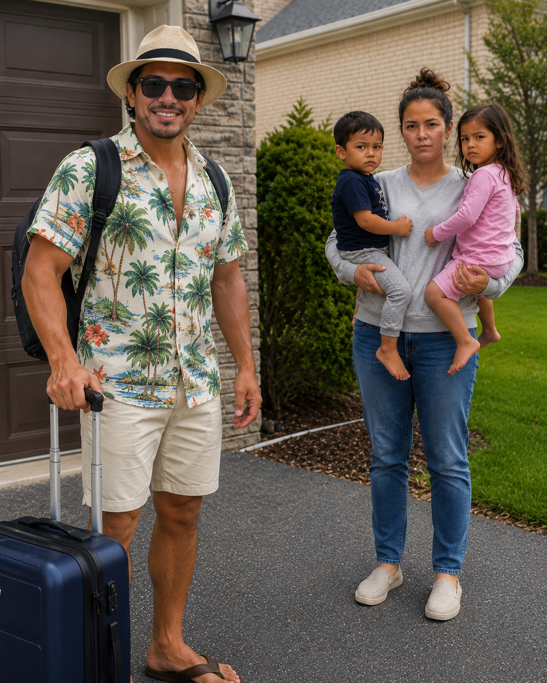 Mi esposo se fue de "vacaciones familiares" sin invitarme, así que les hice una visita que jamás olvidarán.