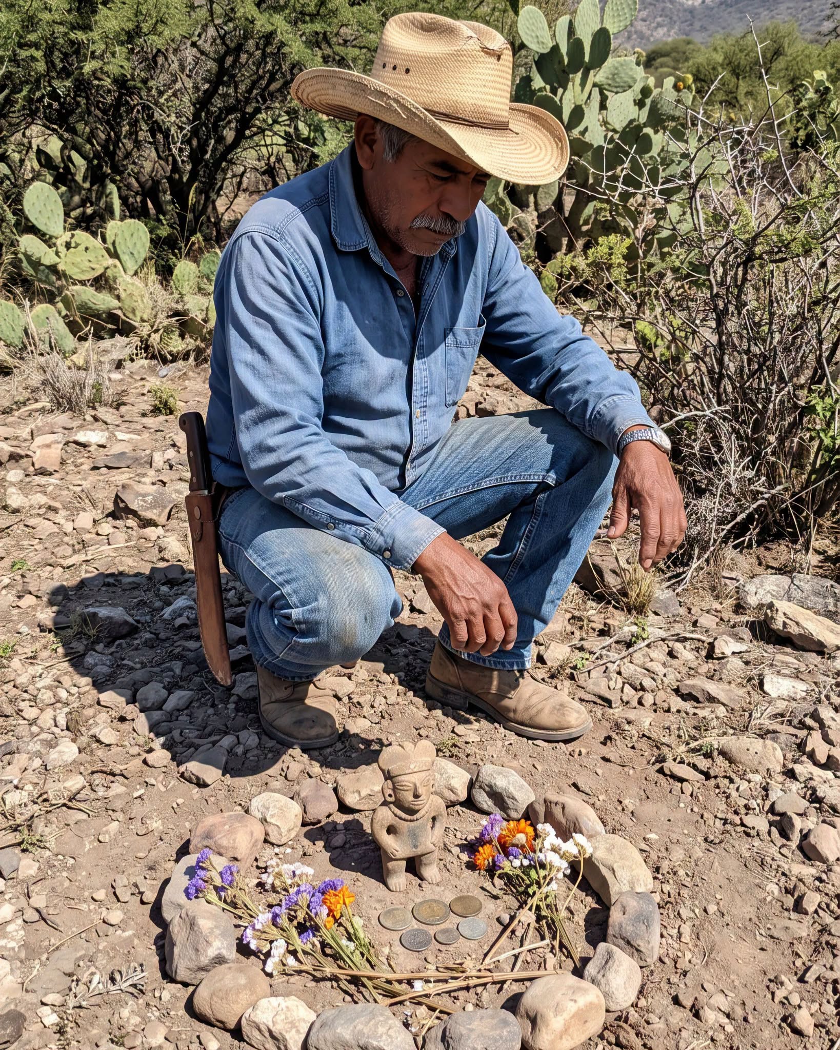 MI ABUELO ENCONTRÓ UNA ANTIGUA OFRENDA EN SU TERRENO… LA RESPETÓ Y DESDE ESE DÍA SU VIDA CAMBIÓ PARA SIEMPRE.