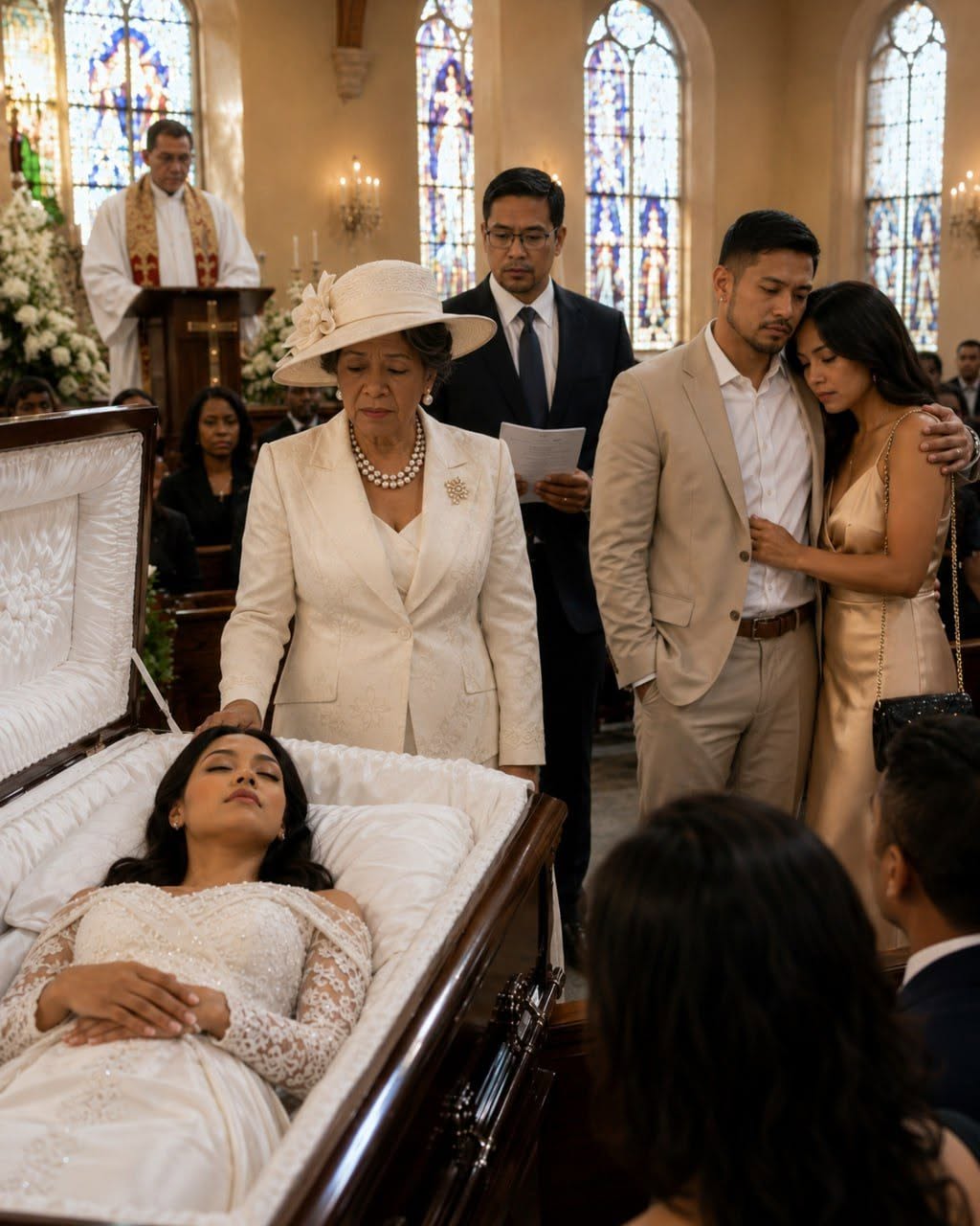 SA LIBING NG ANAK KONG BABAE, LUMAPIT ANG KABET NG KANYANG ASAWA AT BUMULONG SA AKIN, “AKIN NA SIYA.” PERO ILANG SANDALI LANG ANG LUMIPAS, HUMINGI NG KATAHIMIKAN ANG ABOGADO AT SINIMULANG BASAHIN ANG TESTAMENTO.