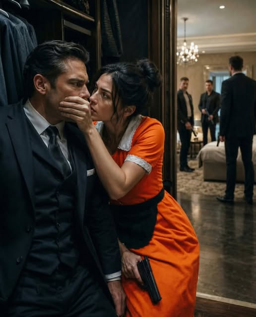 Full story: The Mafia Boss Came Home Early—Then His Maid Grabbed His Arm and Whispered, “Don’t Make a Sound”