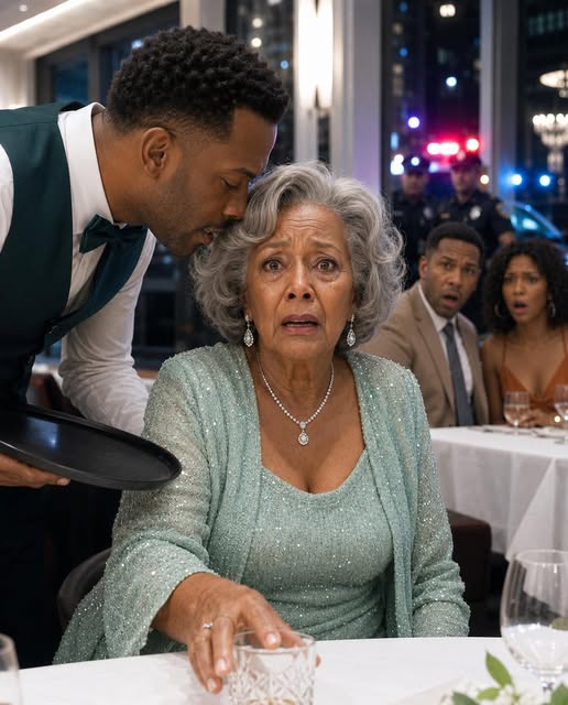 I was having dinner at an upscale restaurant with my daughter and her husband. After they left, the waiter stepped closer, his voice barely above a breath as he whispered, “Ma’am… please don’t drink what they ordered for you.”