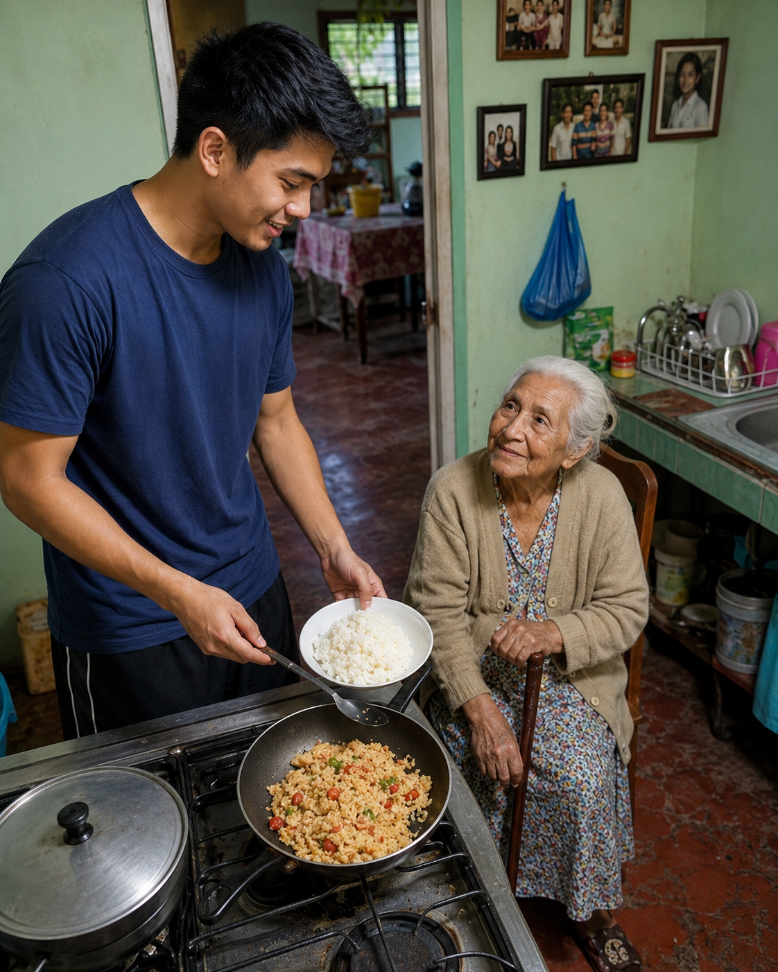 NALILINIS NIYA ANG BAHAY NG ISANG NALIMUTANG MATANDANG BABAE SA LOOB NG ILANG BUWAN…