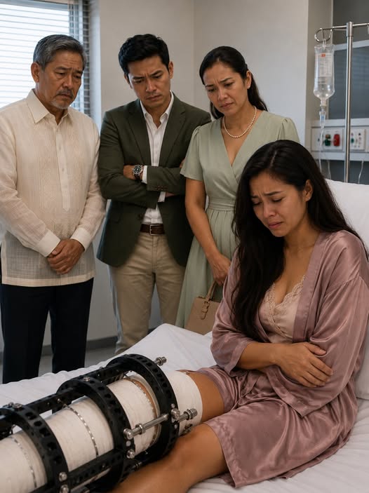 Binali ng mga Biyenan Ko ang Binti Ko, at Tinitigan Ako ng Asawa Ko sa mga Mata at Sinabi, “Baka Ngayon Matuto Ka Nang Sumunod.” Makalipas ang Tatlong Araw, Pumasok Sila sa Hospital Room Ko Habang Pinagtatawanan Ako. Hindi Ako Umiyak o Nakipagtalo—Tahimik Kong Pinindot ang Record at Tinawagan ang Abogado Ko… Nang Hindi Ko Alam na Nakapasok Na Pala ang mga Pulis sa Bahay Nila.