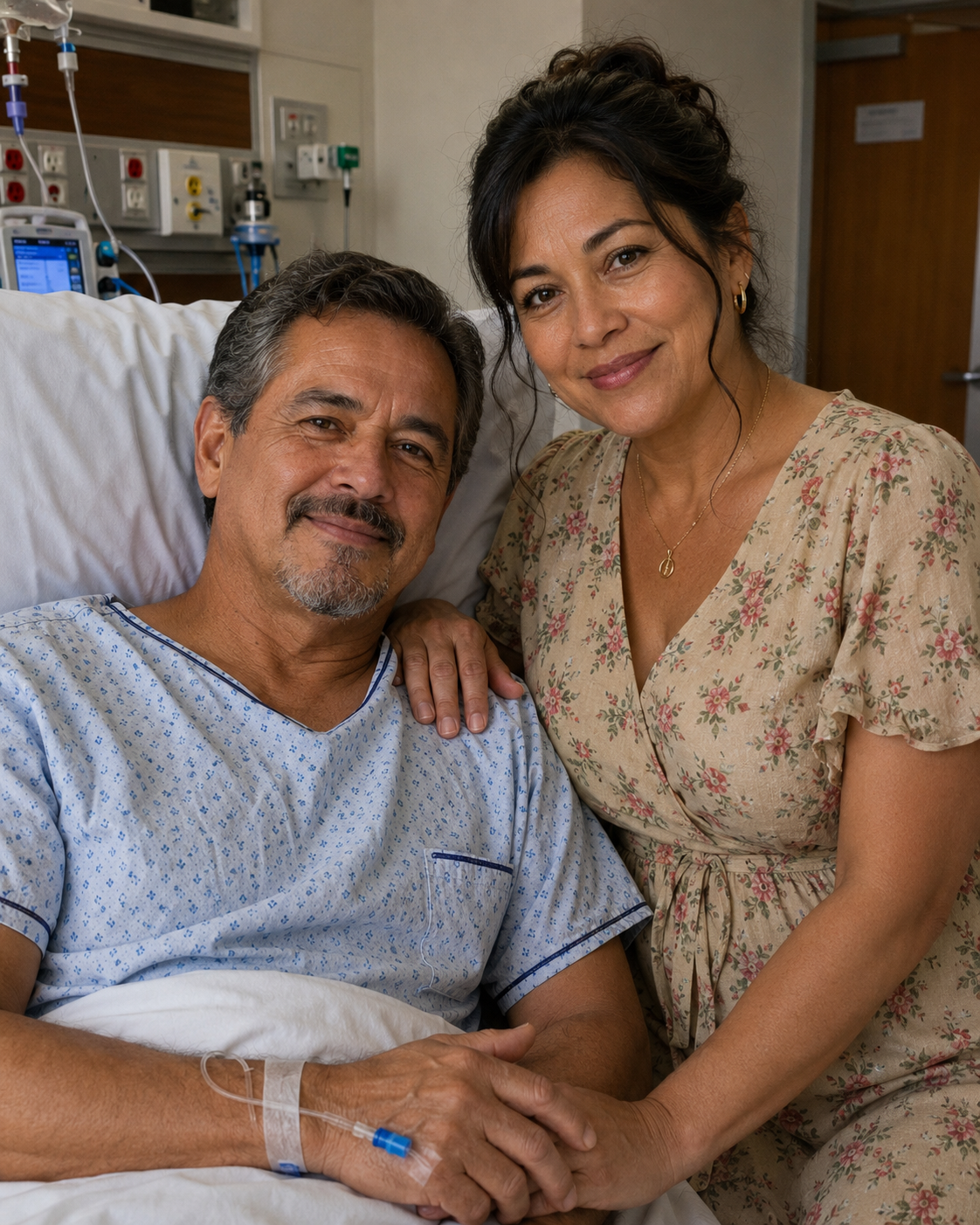 Doné un riñón a mi esposo de 22 años; tres semanas después, una desconocida entró en su habitación del hospital y dijo: «Mereces saber quién es él en realidad».