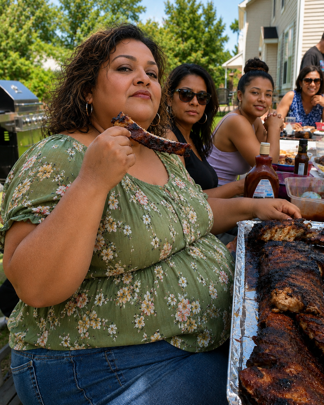 Mi suegra seguía viniendo con todo su clan a nuestra casa para disfrutar de una barbacoa gratis; cuando volvieron con las manos vacías el 4 de julio, les di una lección.