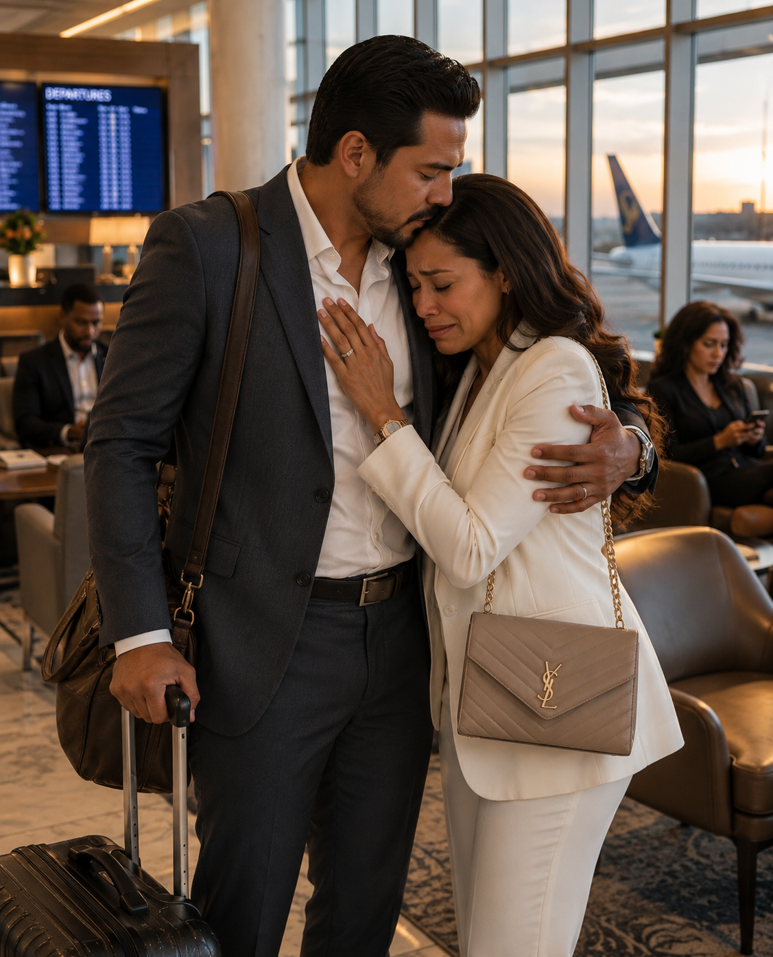 PARTE 2- Lloré en el aeropuerto mientras mi esposo se iba a "Zúrich" - 6!001
