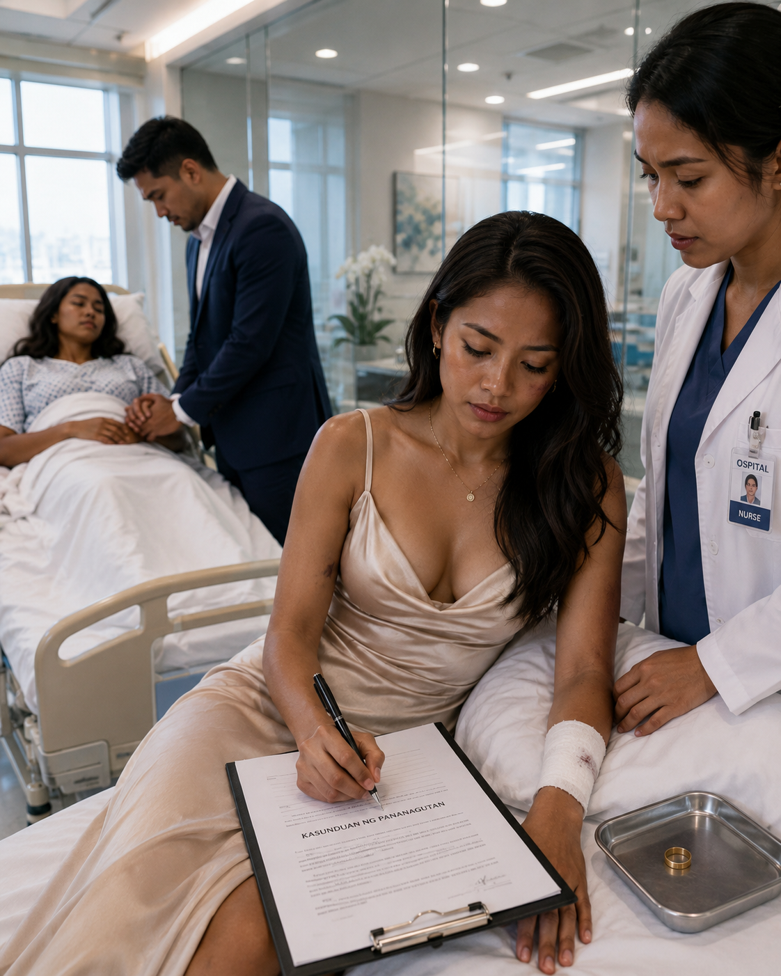 Pagkatapos ng cr3sh, sinabi ng doktor na kailangan ko ng agarang operasyon, pero hinawakan ng asawa ko ang kamay ng ibang babae at bumulong, “Noon pa man ay marupok na siya.”