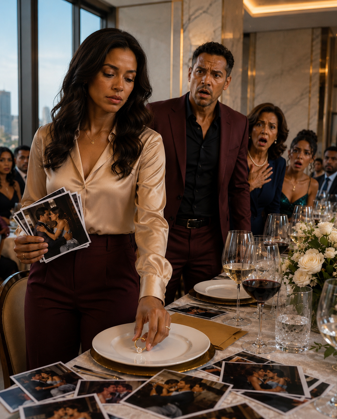 Mi prometido me dijo: «No me llames tu futuro esposo». Simplemente asentí y retiré mi nombre de toda la lista de invitados a la boda… Dos días después, entró a almorzar y se quedó paralizado al ver lo que le esperaba.
