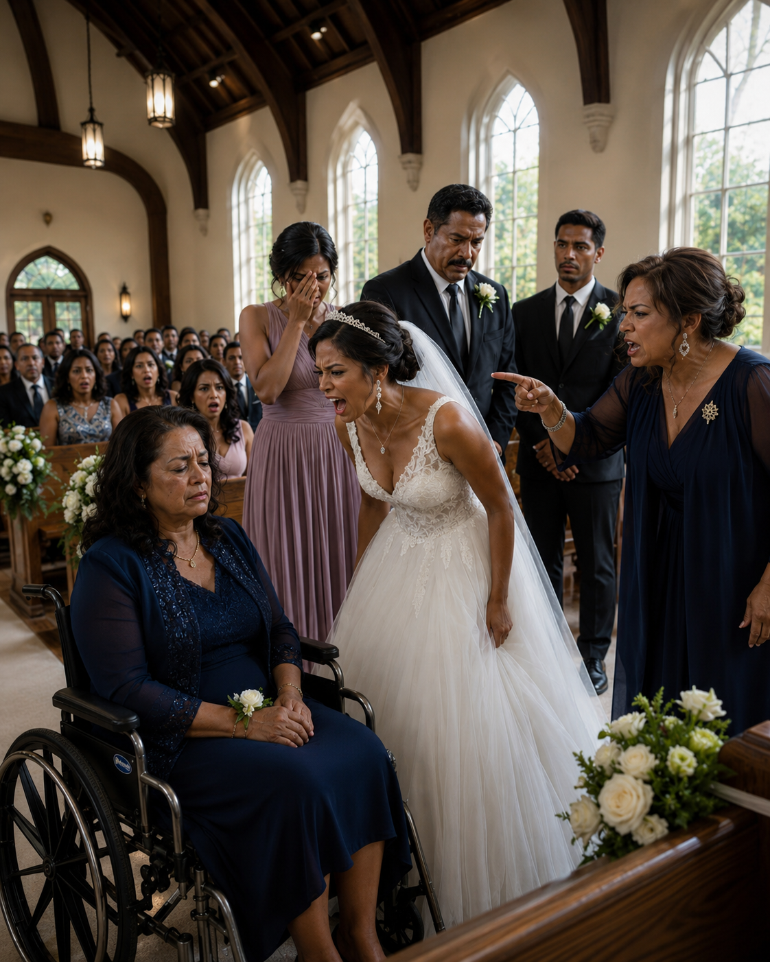 Sufrí quemaduras en todo el cuerpo tras salvar a mi hermana pequeña de un incendio cuando tenía diez años. Años después, fui a su boda en silla de ruedas y me susurró: «Siéntate al fondo. Estás arruinando mi boda perfecta».
