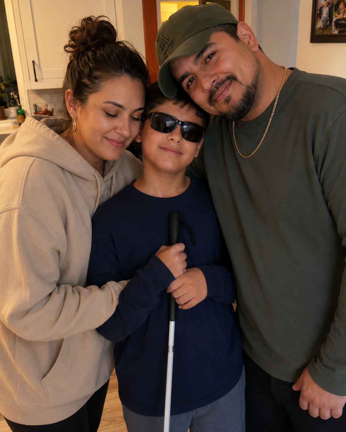 Mi esposo y yo adoptamos a un niño ciego de 12 años y pagamos la cirugía para que recuperara la vista. Cuando lo miró por primera vez, dijo: "Mamá, no sabes lo que hizo".
