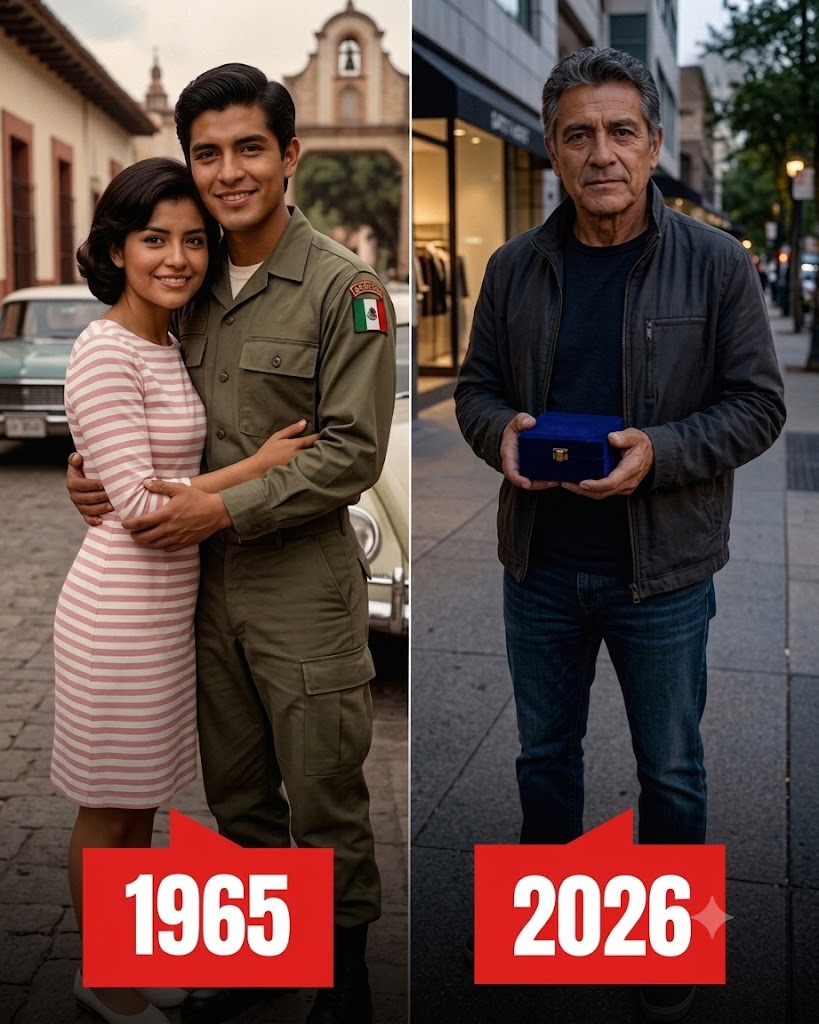 Tengo ochenta años y nunca me he casado después de que mi primer amor desapareciera en Vietnam. La semana pasada, un desconocido, su viva imagen, me entregó una caja azul.