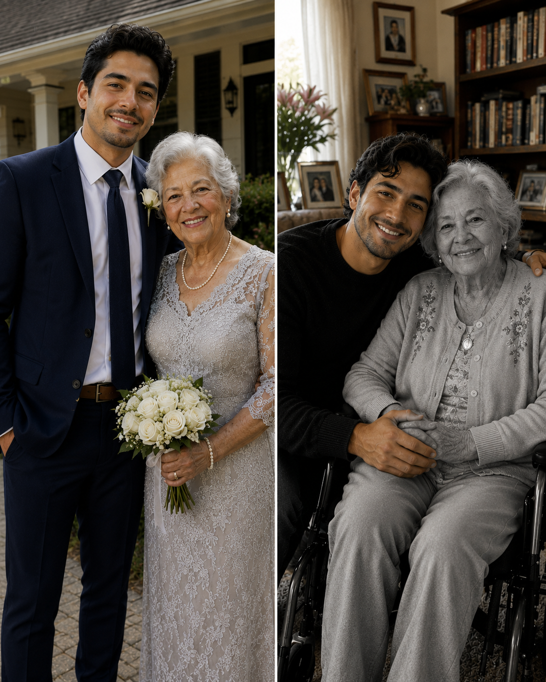 Me casé con una mujer mayor por dinero y un lugar donde vivir. Después de su funeral, su abogado me entregó una caja y me dijo: «Esto es lo que realmente querías».