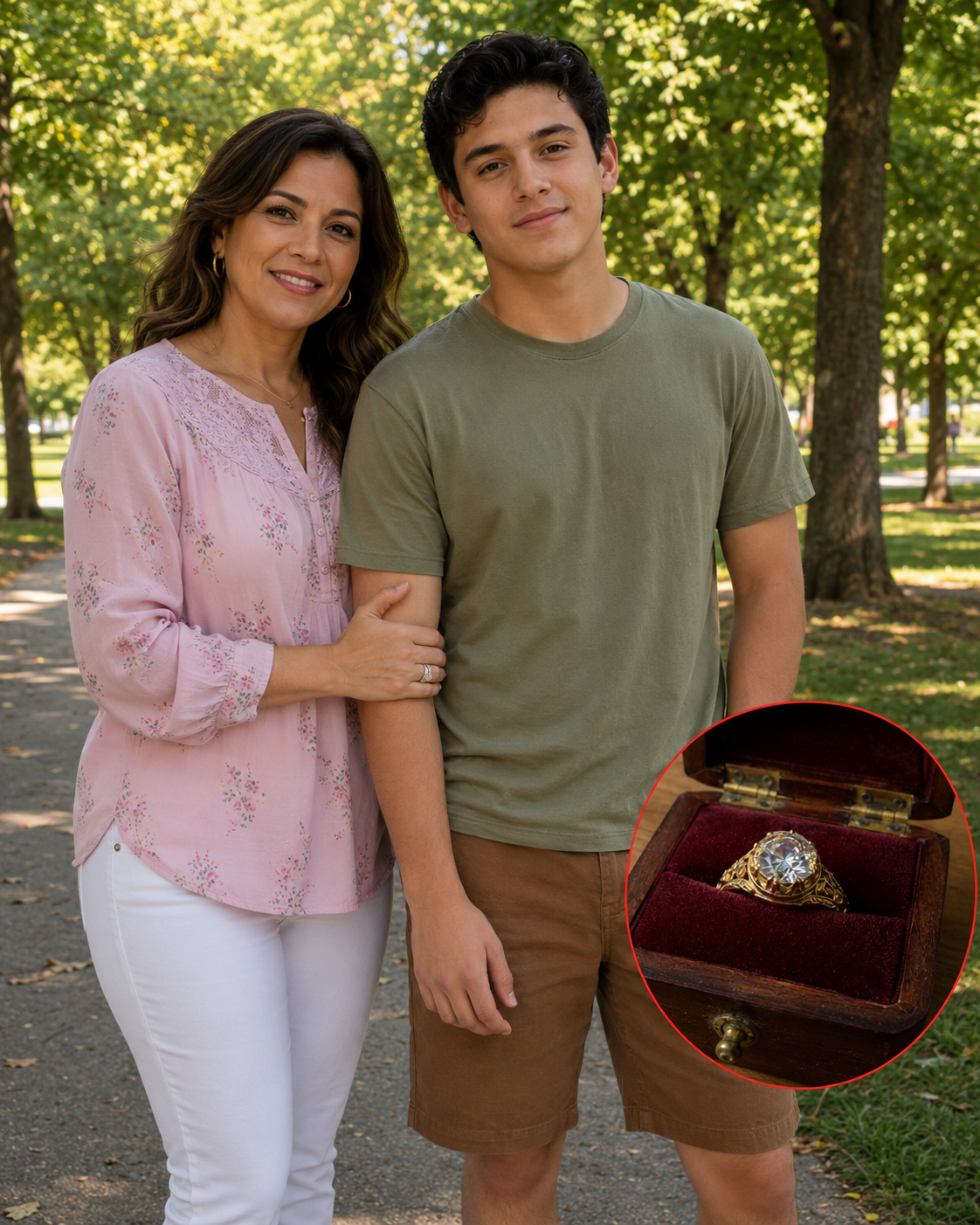 Mi hijo adolescente tomó el anillo de diamantes que mi difunta madre me había dejado y lo vendió a mis espaldas. Cuando descubrí dónde había ido a parar el dinero, me eché a llorar.