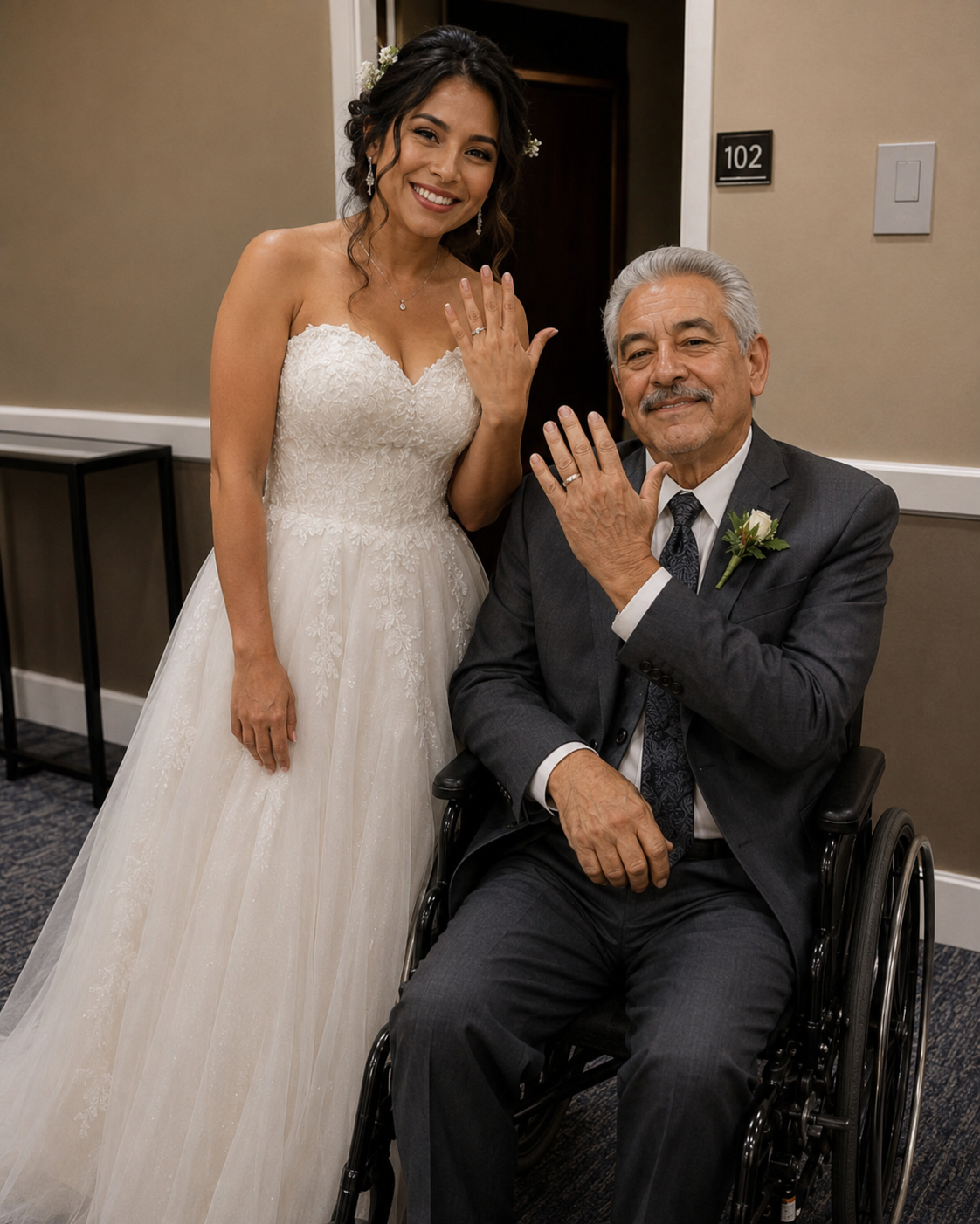 Mi maestra se casó con mi padre en silla de ruedas: lo que escuché a escondidas tras una puerta cerrada me revolvió el estómago.
