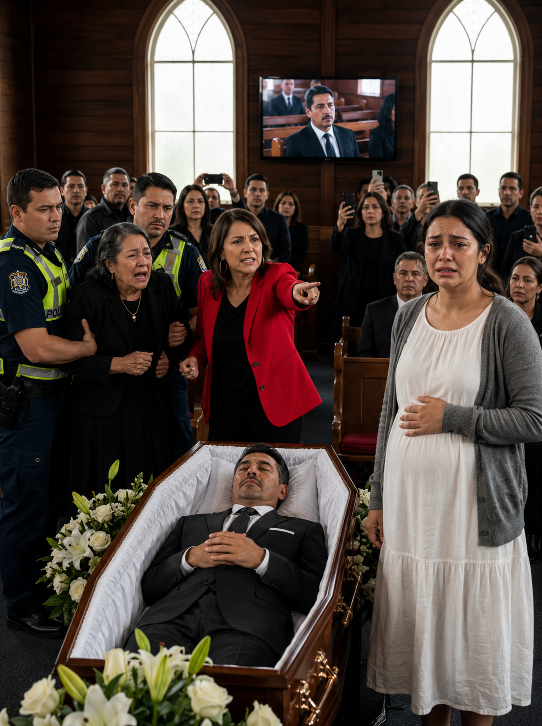 Una falsa prueba de paternidad sale mal cuando el marido multimillonario revela pruebas de vídeo secretas.
