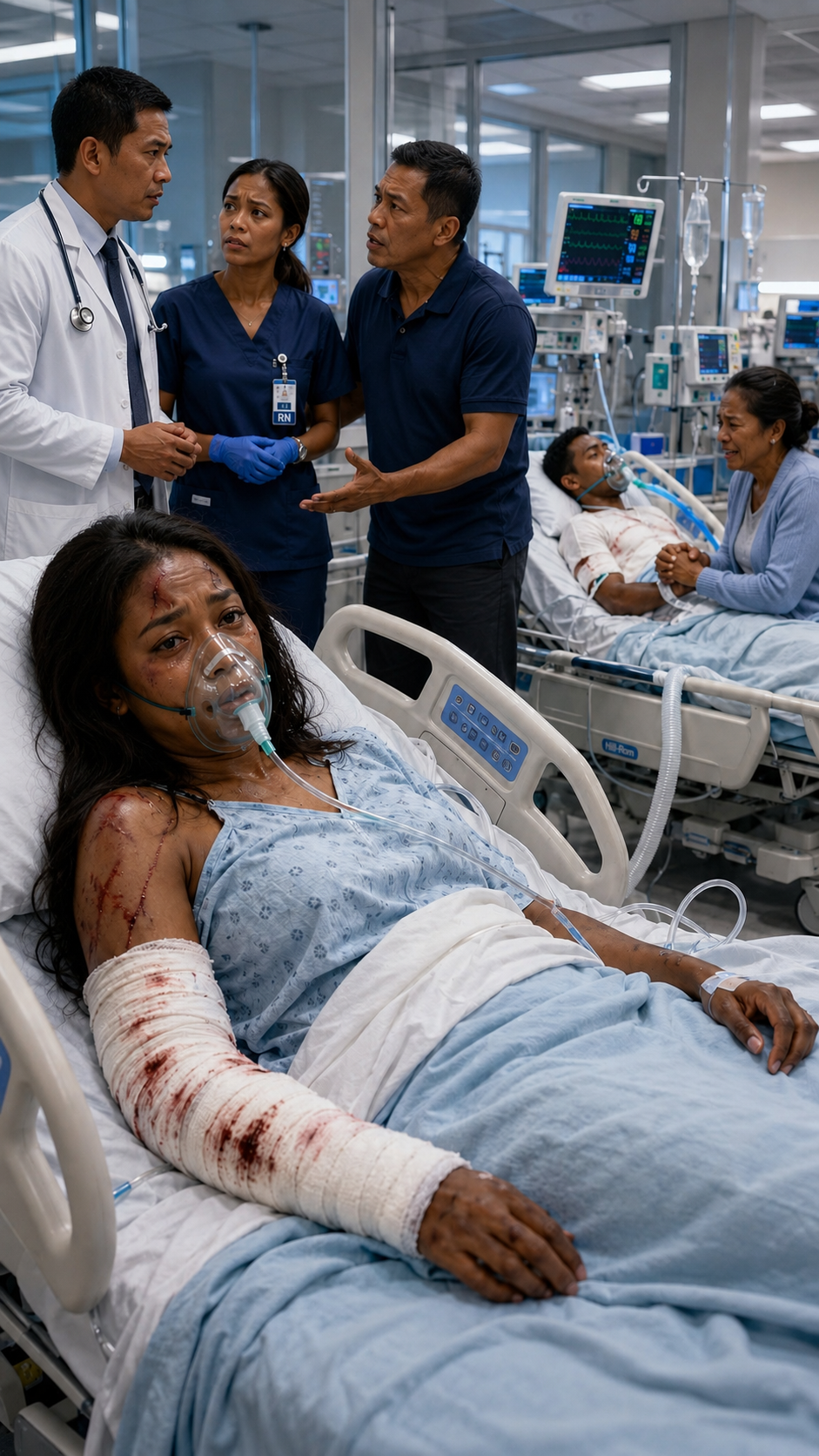 “Hayaan mo siyang mamatay. Iligtas ang kapatid niya gamit ang mga organo niya,” bulong ng nanay ko sa doktor. Kakabangga lang ng kapatid ko sa sasakyan namin para pigilan akong ibunyag ang mga krimen niya. Masayang pinirmahan ng mga magulang ko ang death warrant ko. Nakakulong sa paralisadong katawan ko, narinig ko ang bawat salita ng kanilang pagtatakip sa sakit. Kumurap ako nang mariin para senyasan ang nars. Bago pa nila ako matanggal sa trabaho, isang makapangyarihang estranghero ang biglang pumasok sa ICU. May dala siyang nakakatakot na 28-taong-gulang na sikreto na sisira sa aking “pamilya” magpakailanman.