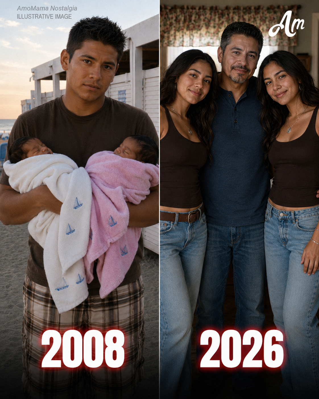 Adopté a dos gemelas que encontré envueltas en toallas en un vestuario de playa. En su decimoctavo cumpleaños, me entregaron las mismas toallas y me susurraron: «Papá… te debemos la verdad».