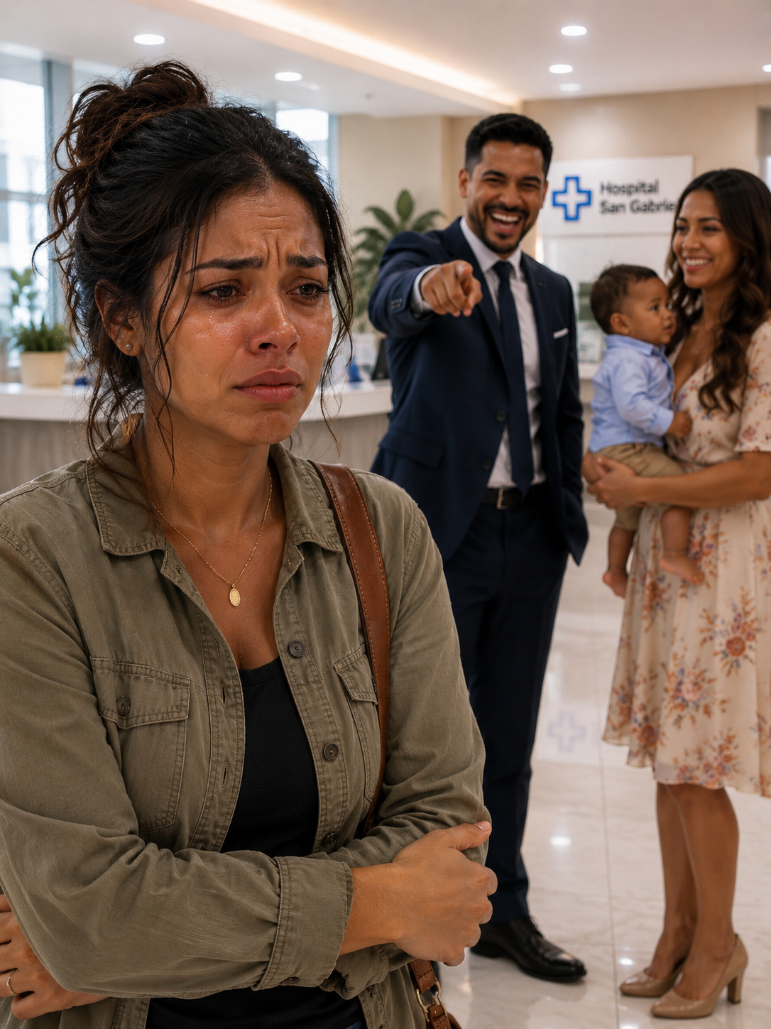 Mi marido me dejó por mi mejor amiga porque ella le dio el hijo que yo «nunca podría darle»… Un año después, se burló de mí en un hospital, sin saber que la verdad sobre ese bebé lo dejaría sin nada.