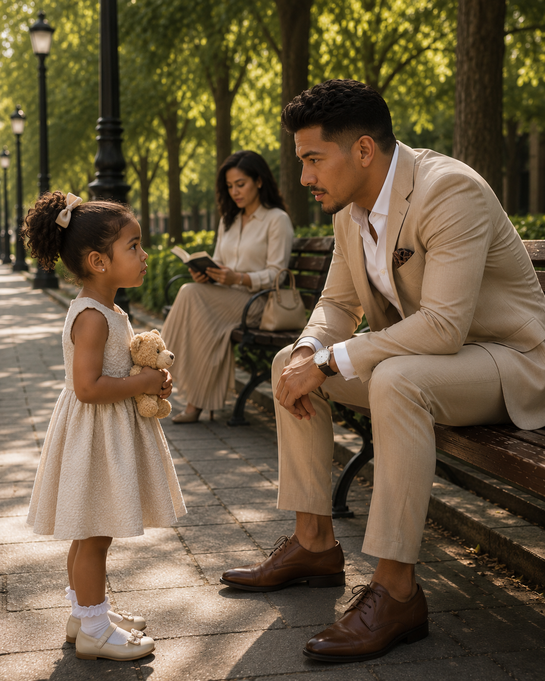 Señor… ¿Está casado? La pregunta de una niña de 6 años hizo que un millonario solitario se derrumbara en medio de Central Park.