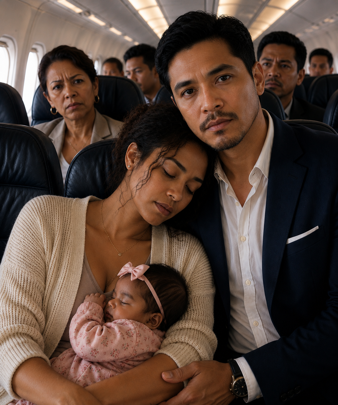 Hiniling sa akin ng estranghero na magpanggap na natutulog sa kanyang balikat habang nasa biyahe… ngunit nang lumapag kami, natuklasan kong siya ang pinakamakapangyarihang negosyante sa Mexico at hinahanap na ako ng aking dating asawa.