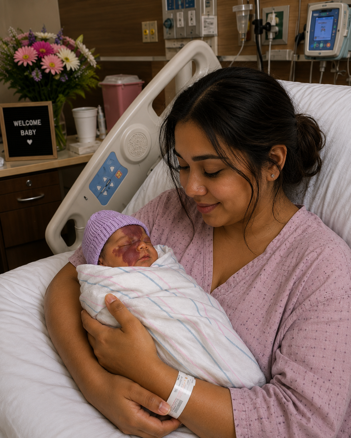Llevé en mi vientre a un bebé para mi hermana y su esposo, pero en cuanto la vieron, lloraron: «Esta no es la niña que queríamos».