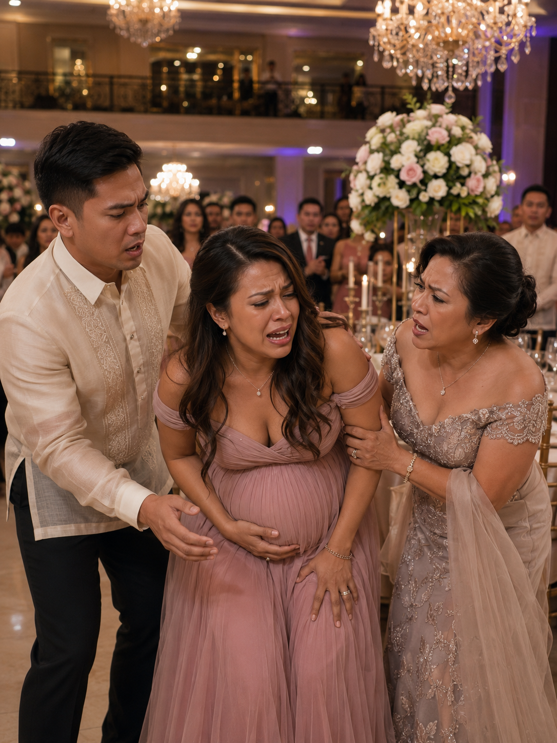 Ang Nakasaradong Pintuan sa Labas ng Vineyard Ballroom
