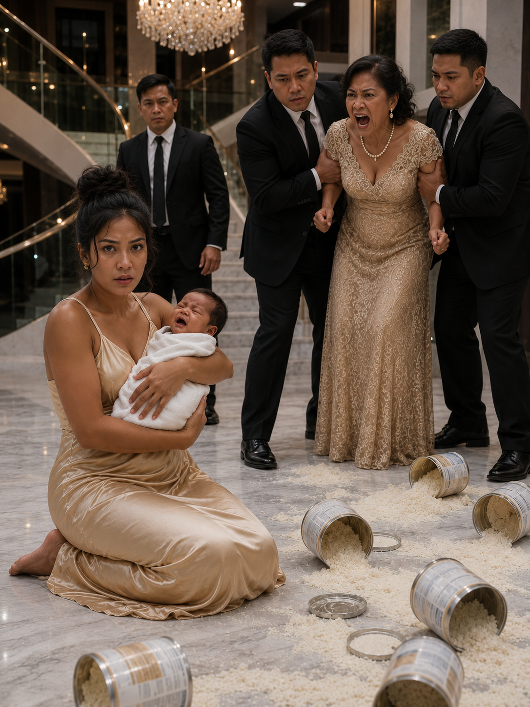 Binigyan kami ng aking biyenang babae ng isang mamahaling lata ng baby formula. Pag-uwi namin, agad ko itong itinapon sa basurahan. Sumabog ang aking asawa, "HINDI KITA MAPAPATAWARIN SA PAGIGING INGRATADO MO." Tiningnan ko siya sa mata at sinabing, "Tingnan mo nang mabuti ang likod ng lata." Binaligtad niya ito... at sa isang iglap, nawalan ng kulay ang kanyang mukha..