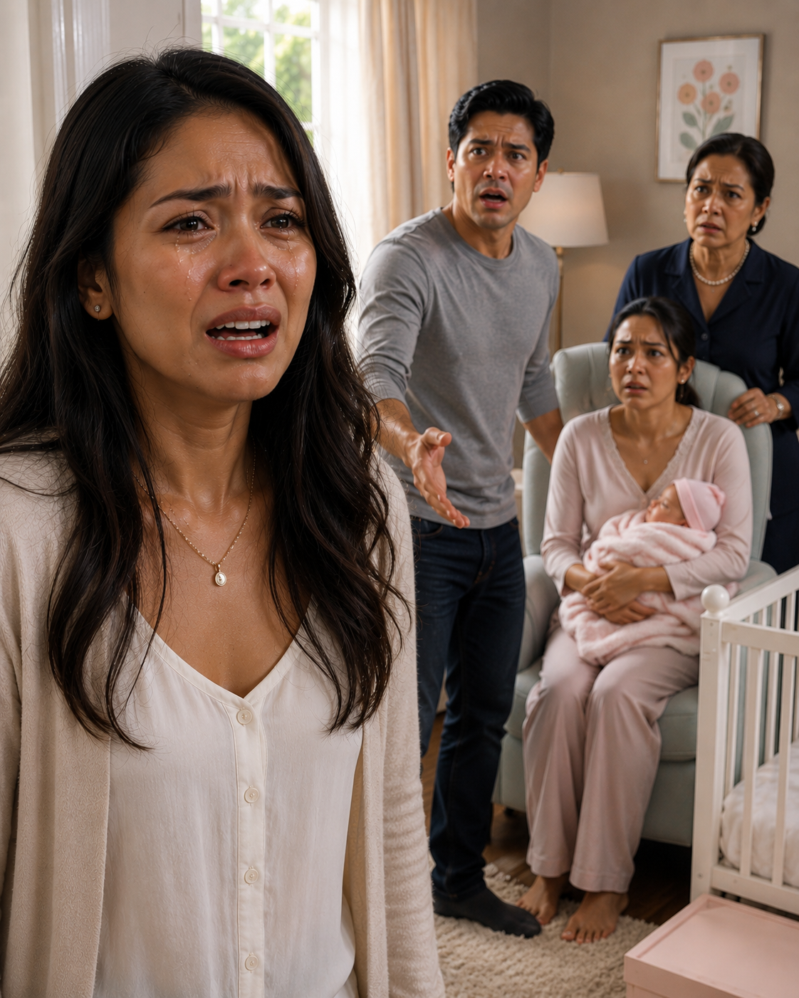 Limang taon matapos kong ilibing ang aking asawa, binisita ko ang isang kasamahan at pumasok sa isang maliwanag na nursery—para lamang makita si Daniel Mercer na nakatayo roon na buhay. Ang lalaking aking pinagluksa ay may hawak na bote ng sanggol, habang ang aking biyenan ay nag-aalala para sa ibang babae at sa kanyang bagong silang na sanggol na parang normal na eksena ng pamilya. Tumingin sa akin si Daniel, namutla, at inihulog ang bote sa sahig. Doon ko naunawaan na walang laman ang kabaong. Bago sumapit ang gabi, ang kasinungalingang nagpoprotekta sa kanyang buong pamilya ay sisira sa kanilang lahat.