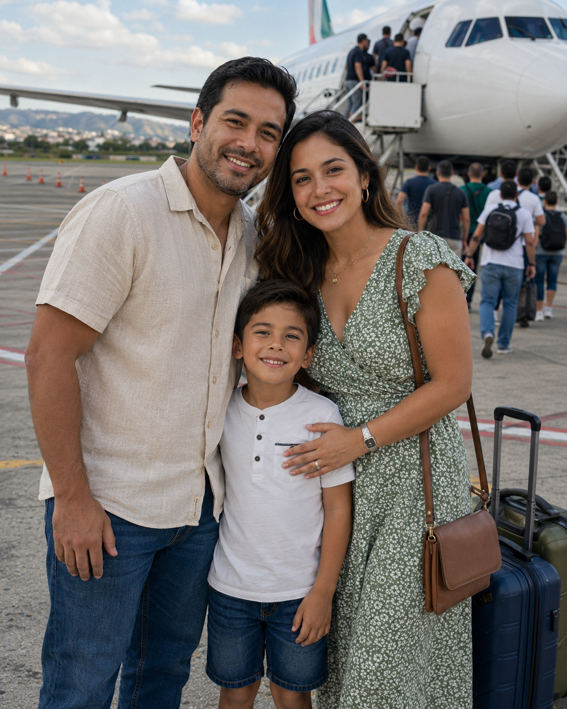 Nuestra familia viajaba en un viaje de la Fundación Make-A-Wish para mi hijo enfermo. A mitad del vuelo, el piloto dijo: «Mike, hay algo sobre este viaje que tú y tus padres desconocen».