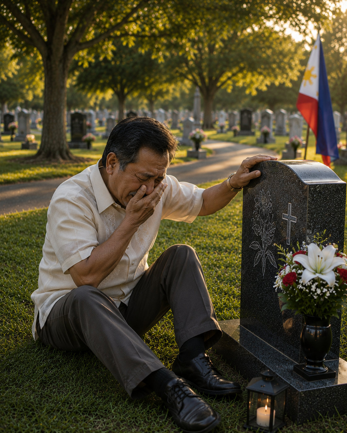 May siklistang pumupunta sa puntod ng asawa ko linggo-linggo, at sa loob ng ilang buwan, wala akong ideya kung sino siya.