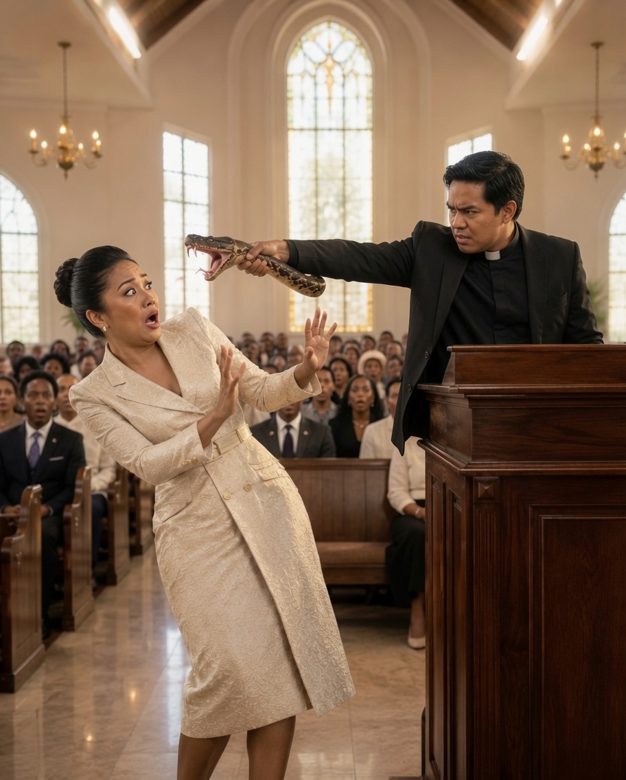 Bakit Hindi Hinayaan ng Pinakamayamang Babae sa Simbahan na Hipuin ng Pastor ang Kanyang Noo. 352